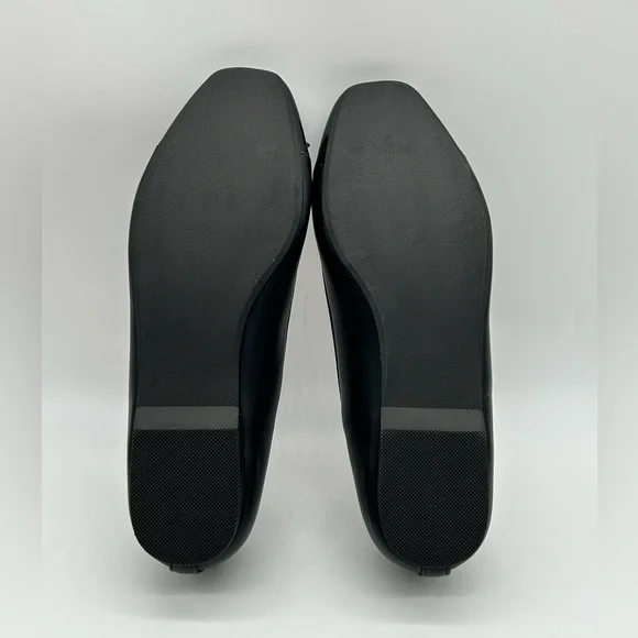 dv by Dolce Vita Moxy Black Vegan Ballet Flats Bow Detail | Women’s Size 7.5 NWB - Picture 9 of 11